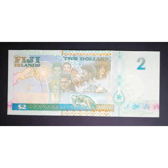 Fiji Islands 2 Dollars 2000 Unc