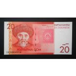 Kyrgyzstan 20 Com 2016 UNC