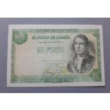 Spain 1000 Pesetas 1949 XF