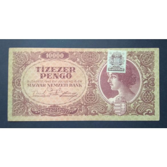 Magyarország 10000 Pengő 1945 VF 