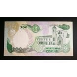 Kolumbia 200 Pesos 1985 UNC 