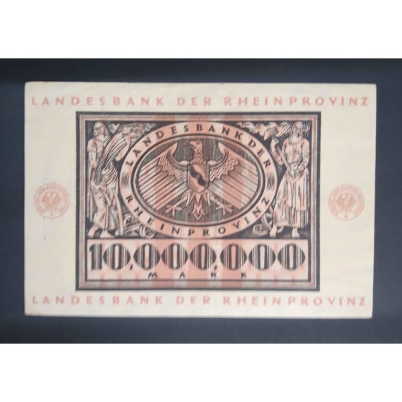Németország Düsseldorf 10 Millió Mark 1923 VF