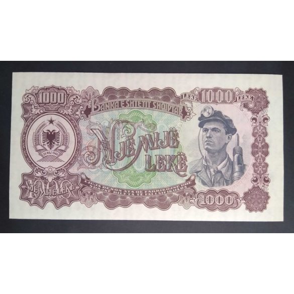 Albania 1000 Leke 1957 Unc