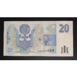 Csehország 20 Korun 1994 F