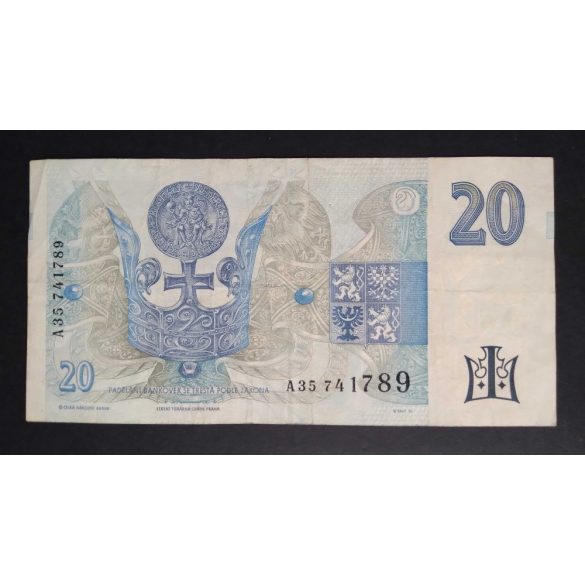 Csehország 20 Korun 1994 F