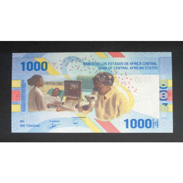 Közép-Afrikai Államok 1000 Francs 2020 UNC 