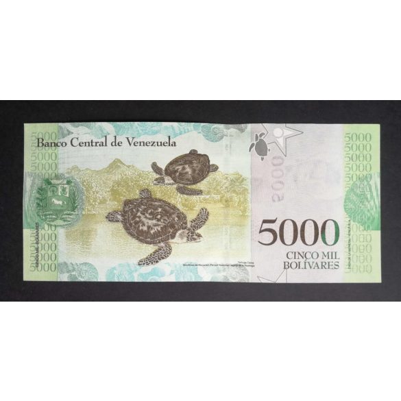 Venezuela 5000 Bolivares 2017 Unc 
