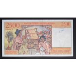Madagaszkár 2500 Francs 1998 Unc