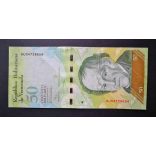 Venezuela 50 Bolivares 2015 Unc