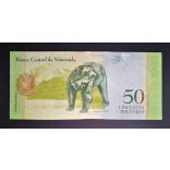 Venezuela 50 Bolivares 2015 Unc