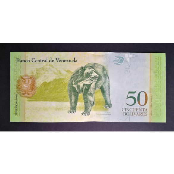 Venezuela 50 Bolivares 2015 Unc