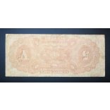 Peru 5 Soles 1879 VG+