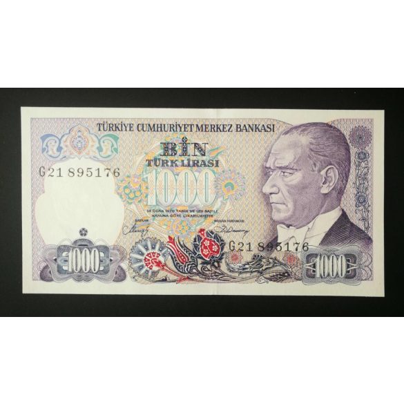 Turkey 1000 Lira 1988 Unc