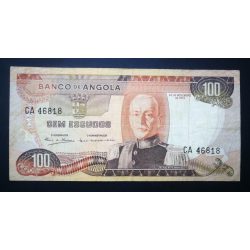 Angola 100 Escudos 1972 P-101a F