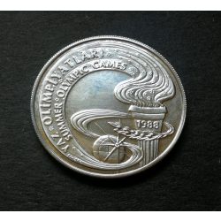 Turkey 10000 Lira 1988 silver - Olympics, Commemorative coin