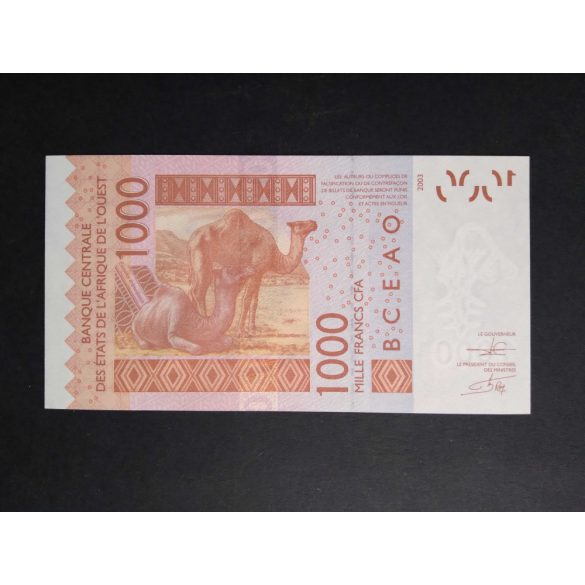 West African States Senegal 1000 Francs 2012 UNC