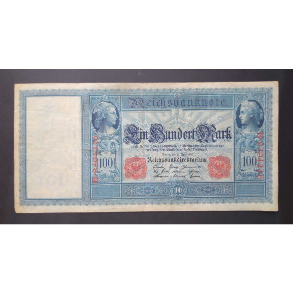 Germany 100 Mark 1910 F