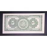 Peru 5 Soles de Oro 1960 UNC