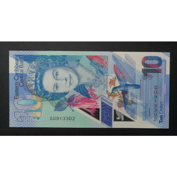 Eastern Caribbean States 10 Dollars 2019 UNC