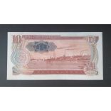 North Korea 10 Won 1978 UNC with blue stamp