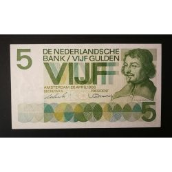Hollandia 5 Gulden 1966 aUNC