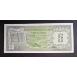 Aruba 5 Florin 1986 UNC 