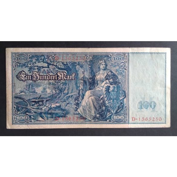 Germany 100 Mark 1909 F