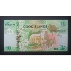Cook-Szigetek 10 Dollars 1992 Unc 