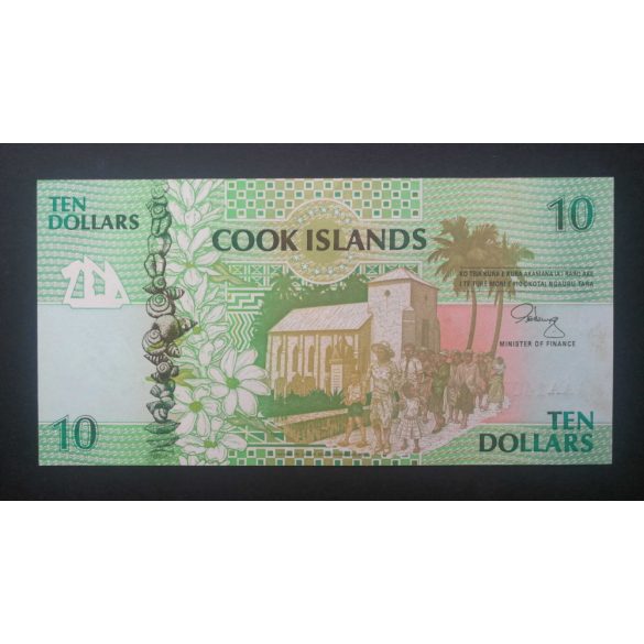 Cook-Szigetek 10 Dollars 1992 Unc 