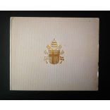 Vatikán II. János Pál pápa érme szett 1983 UNC, ezüst 500 Lírát tartalmaz