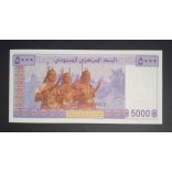 Dzsibuti 5000 Francs 2002 UNC-
