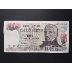 Argentina 10 Pesos 1984 Unc