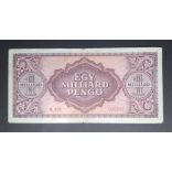 Hungary 1 billion Pengő 1946 VF