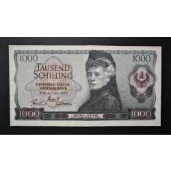 Ausztria 1000 Schilling 1966 VF