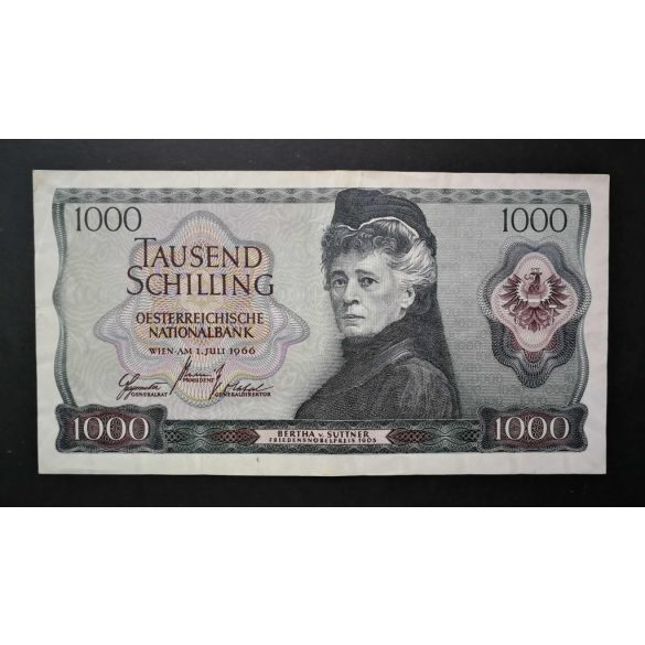 Ausztria 1000 Schilling 1966 VF
