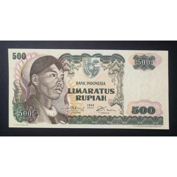 Indonézia 500 Rupiah 1968 XF+