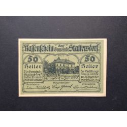 Austria 50 Heller 1920 Unc Stattersdorf