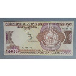 Vanuatu 5000 Vatu 1989 UNC-