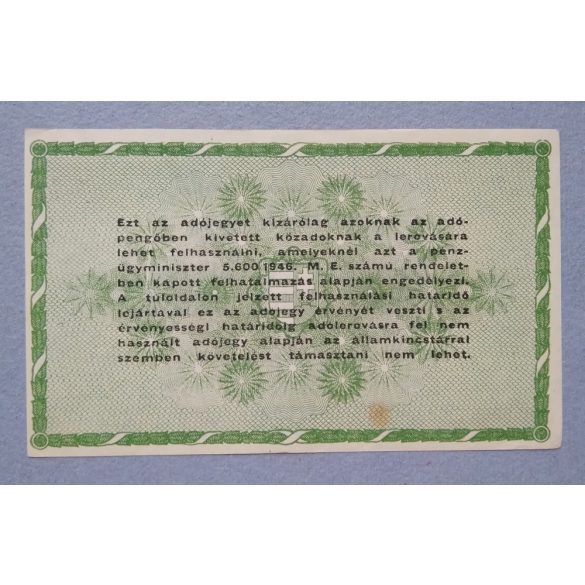 Hungary 50000 Taxpengo 1946 XF