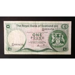 Scotland 1 Pound Sterling 1985 F