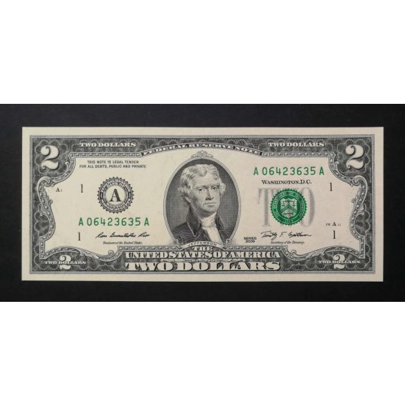 USA 2 Dollars 2009 UNC