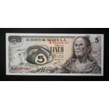 Mexikó 5 Pesos 1971 XF