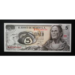 Mexikó 5 Pesos 1971 XF