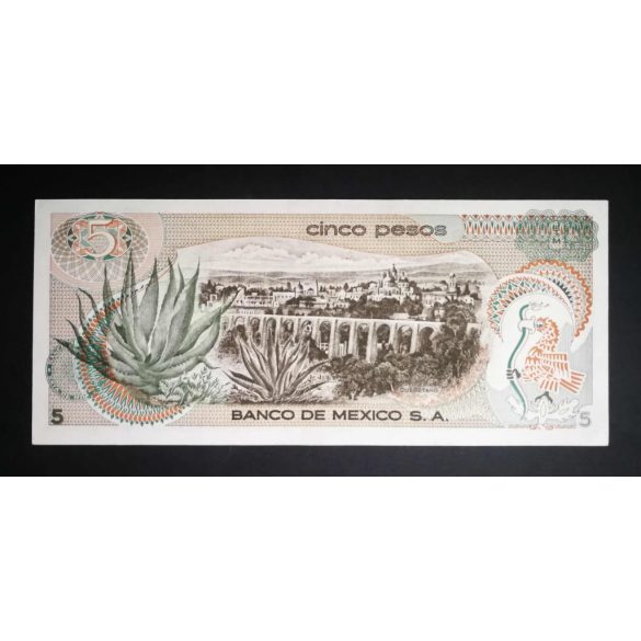 Mexikó 5 Pesos 1971 XF