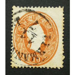   Magyarország 1861 Könyvnyomat 10 Kr. HERMANN(STADT) Nagyszeben