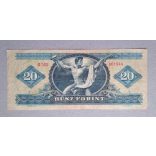 Hungary 20 Forints 1965 F