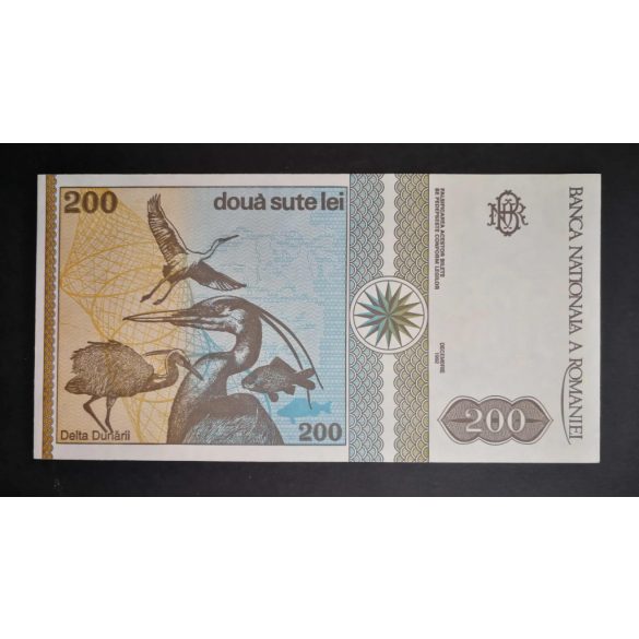 Románia 200 Lei 1992 UNC
