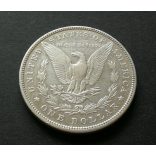 USA 1 Dollar 1880 Morgan  silver