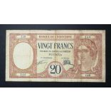 New Caledonia 20 Francs 1929 F