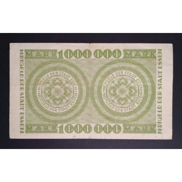 Németország 1 Millió Mark Essen 1923 VF